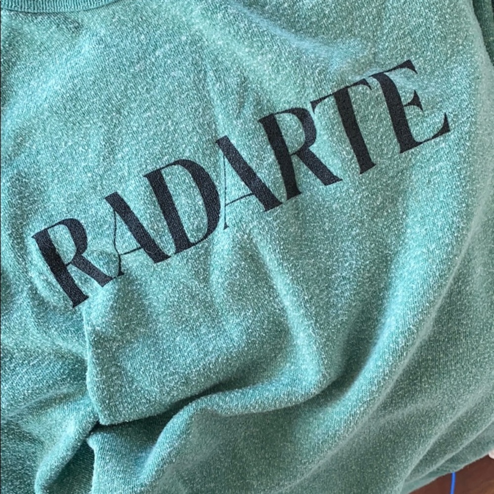 Rodarte soft crew neck sweatshirt “Radarte” XS